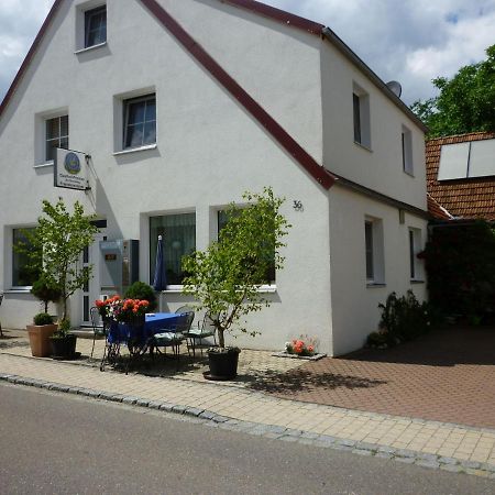 Gasthaus - Pension Am Buchberg Monchsdeggingen ภายนอก รูปภาพ